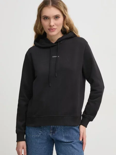 Calvin Klein Jeans hanorac de negru