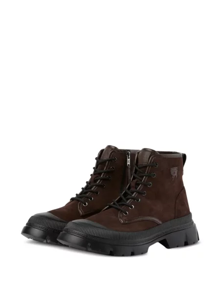Botine Karl Lagerfeld maro
