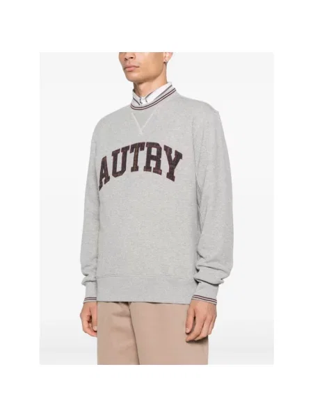 Bluza Autry z logo szara