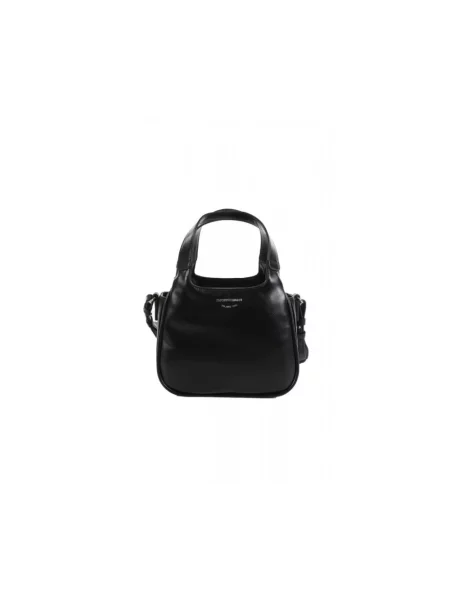 Torebka Emporio Armani z logo czarna