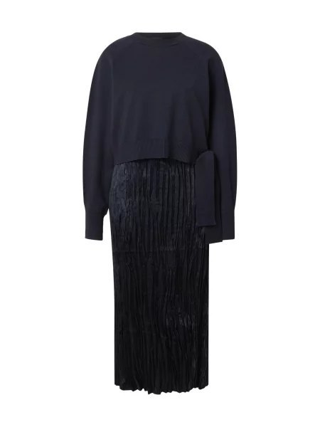 BOSS Rochie Fioletta bleumarin negru