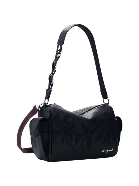 Geantă Desigual cu model floral negru