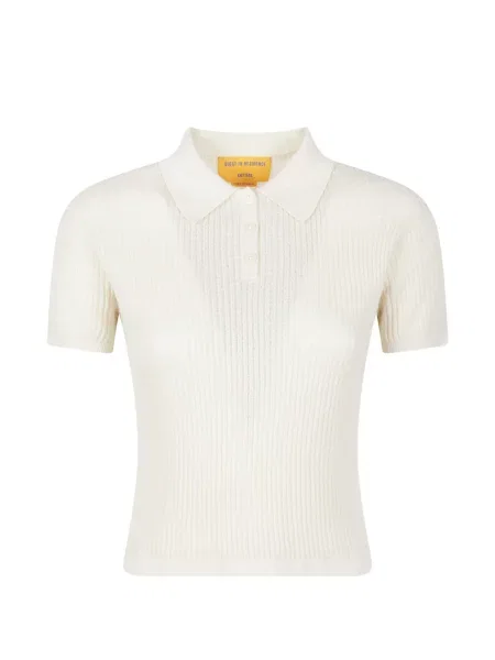Tricou polo Guest In Residence din cașmir