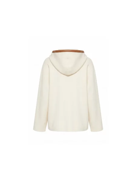 Bluza Max Mara Studio wełniana biała