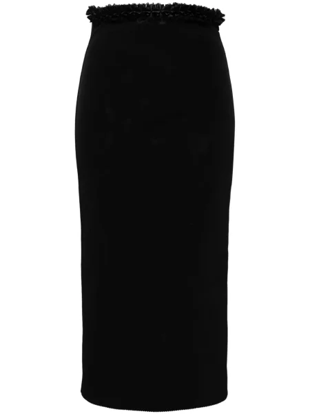 Fustă tip creion Mach & Mach negru