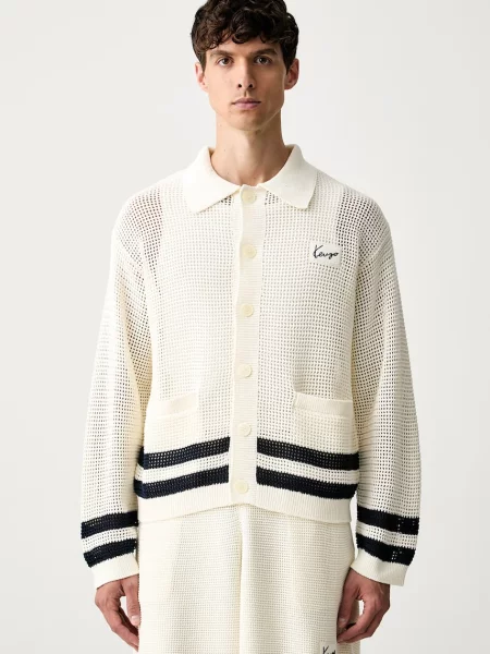 Kenzo cardigan pentru bărbați cu bej