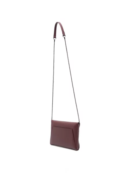 Body Brunello Cucinelli din piele violet