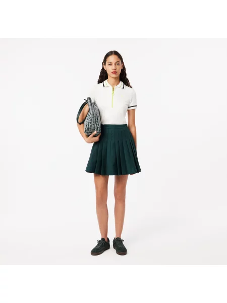 Lacoste Spódnica Ciemnozielona zielony