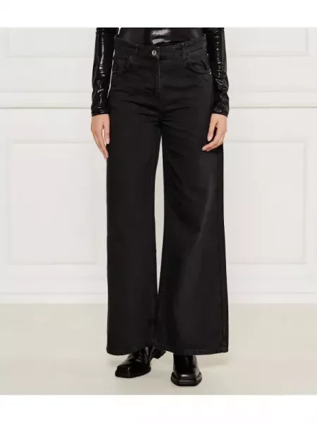 Patrizia Pepe Blugi | flare fit negru