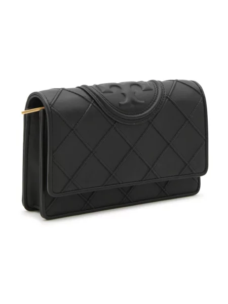 Torebka Tory Burch skórzana czarna