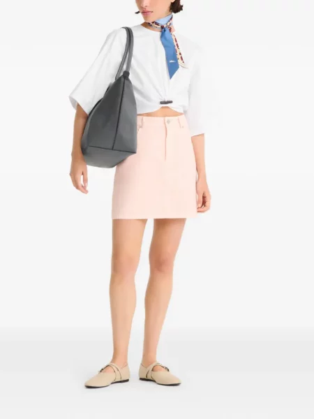Geantă shopper Longchamp gri