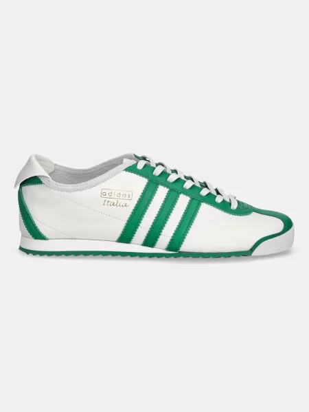 Δερμάτινα αθλητικά παπούτσια adidas Originals Italia Made in Italy πράσινο