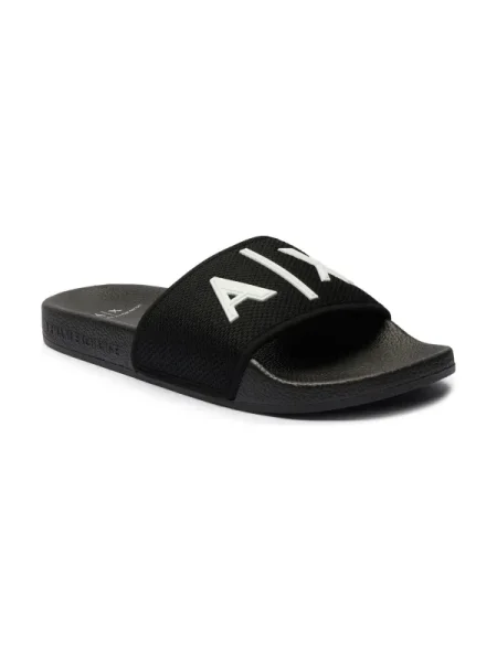 Armani Exchange Șlapi negru