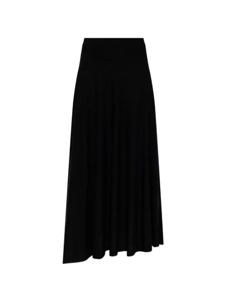 Fusta maxi By Malene Birger tricotate negru