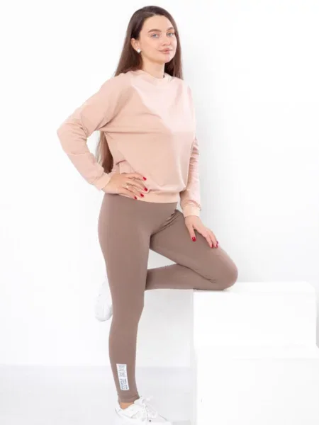 Носи своє Легінси Бавовна/поліестер бежевий