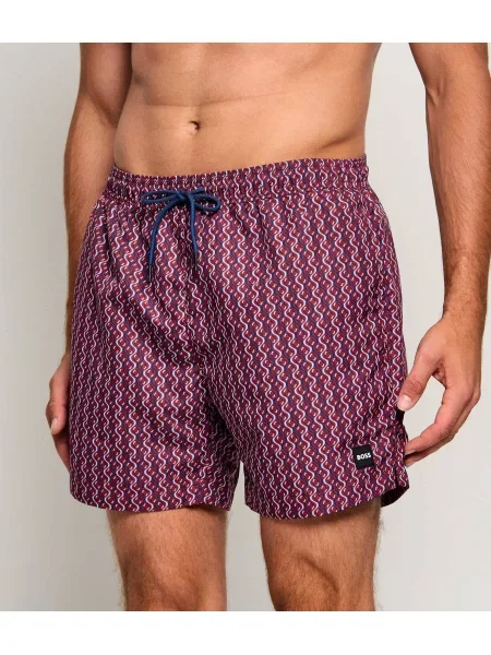 Pantaloni scurți Boss Black negru