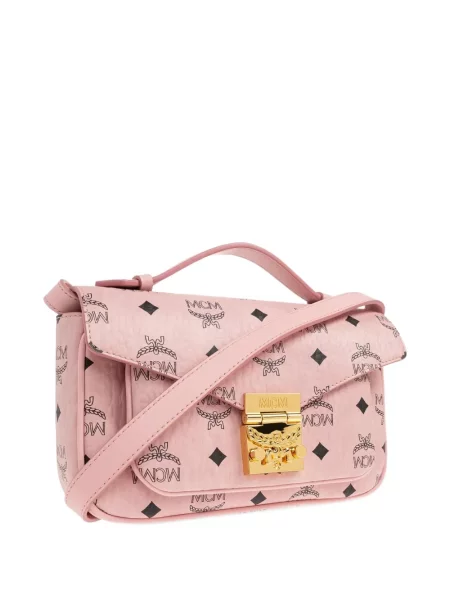 Geanta crossbody Mcm roz