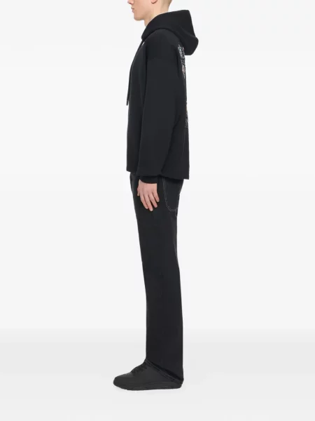 Hanorac cu glugă Off-white alb