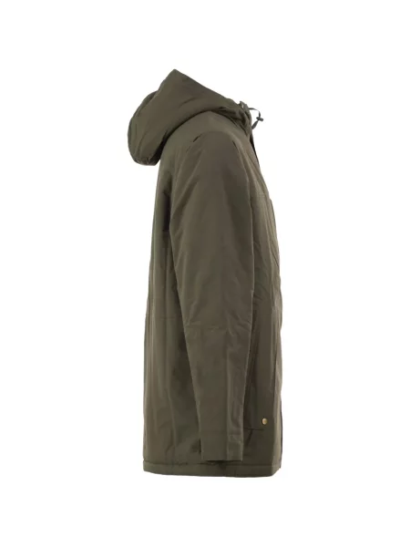 Geacă parka Patagonia cu glugă verde