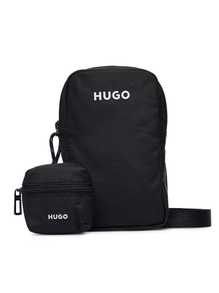 Geantă crossbody Hugo negru