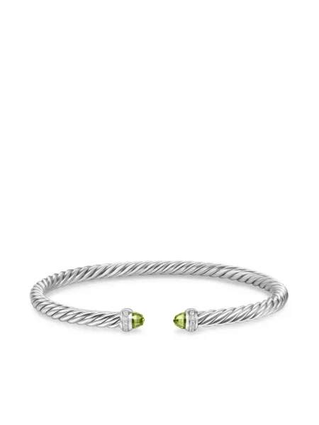 Brăţară David Yurman argintiu