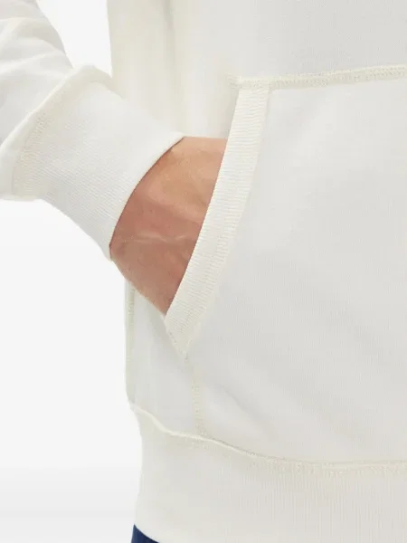 Hanorac cu glugă Tommy Hilfiger cu broderie alb