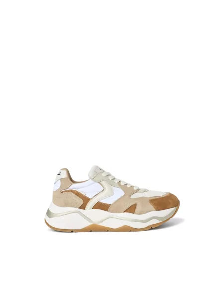 Sneakersy Voile Blanche skórzane