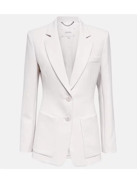 Sacou Dorothee Schumacher de lână alb