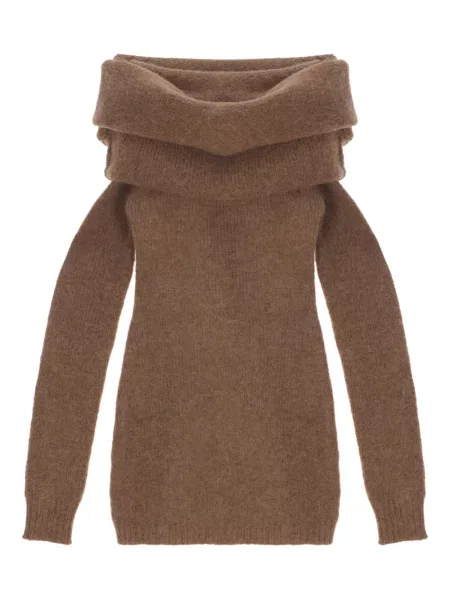 Sweter Entire Studios brązowy