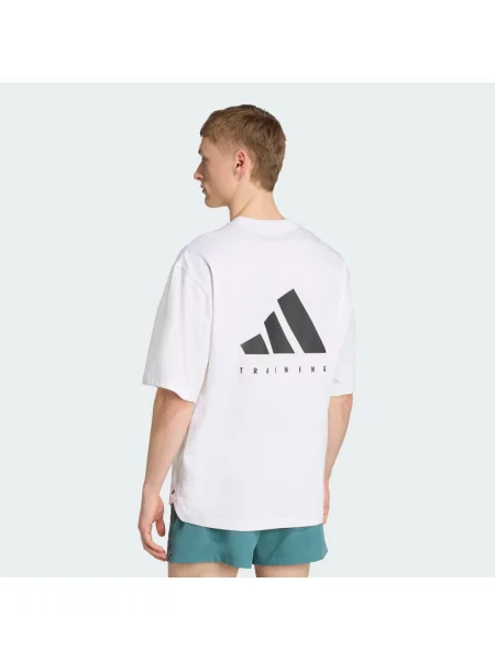 Koszulka PrimeLift Workout Oversize biała