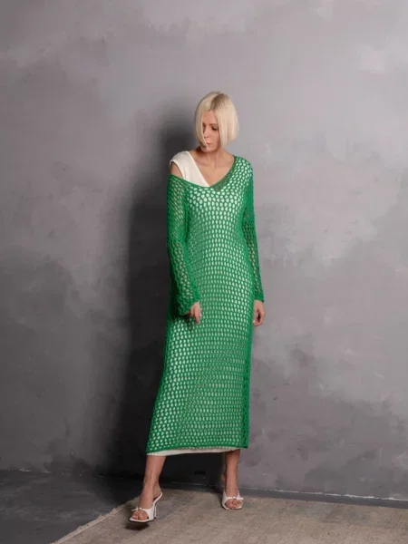 Туніка TrikoBakh вовна/поліестер зелений