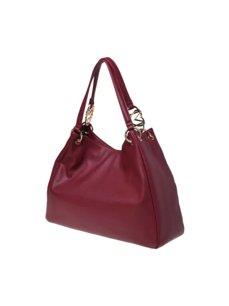 Torebka Love Moschino skórzana fioletowa