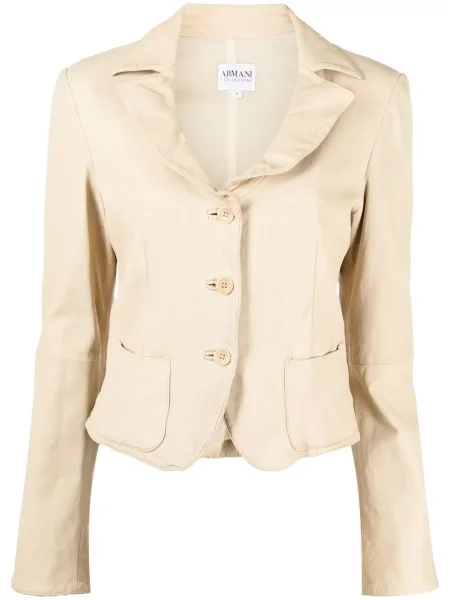 Kožená bunda Giorgio Armani Pre-owned