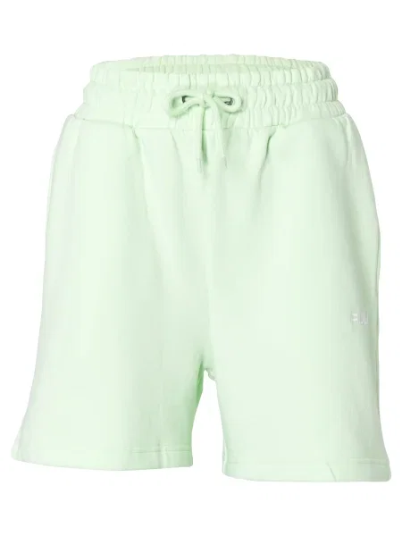 FUBU Hlače svetlo zelena bela