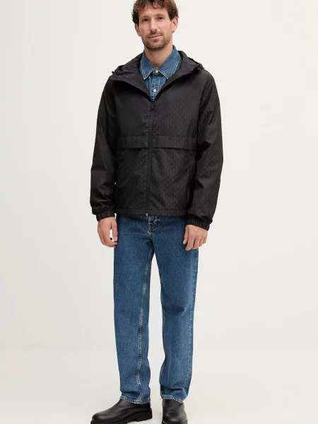 Calvin Klein Jeans Geacă | Relaxed fit negru