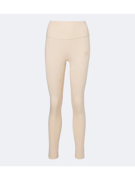 Leggings Adidas By Stella Mccartney cu autograf bej