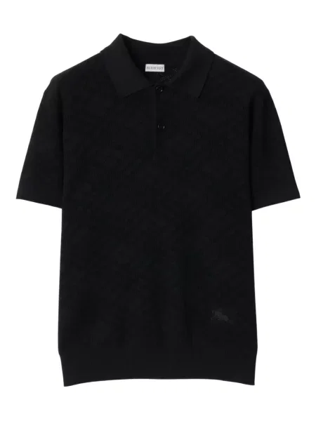 Polo Burberry tricotate negru