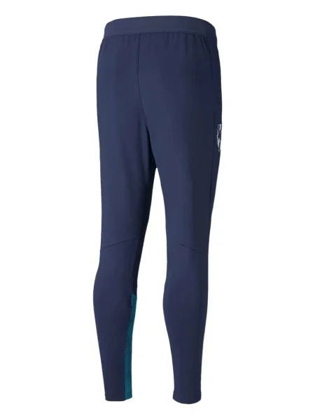 Pantaloni Puma alergare albastru