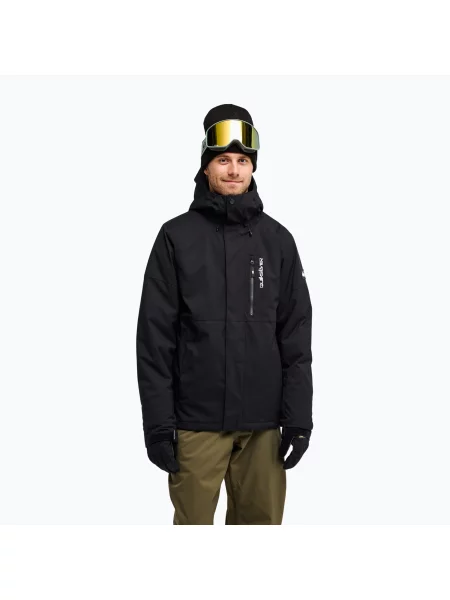 Geacă de snowboard pentru bărbați Quiksilver Titano black negru