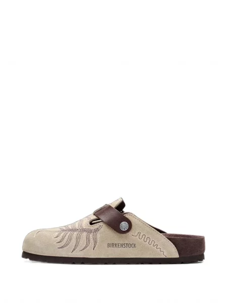 Мюли Birkenstock бродирани с катарама