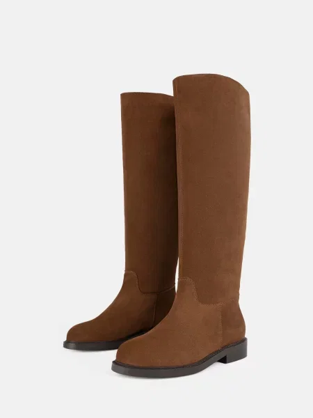 HANDMADE SHOES Botine MR JONES MAXI caramel maro