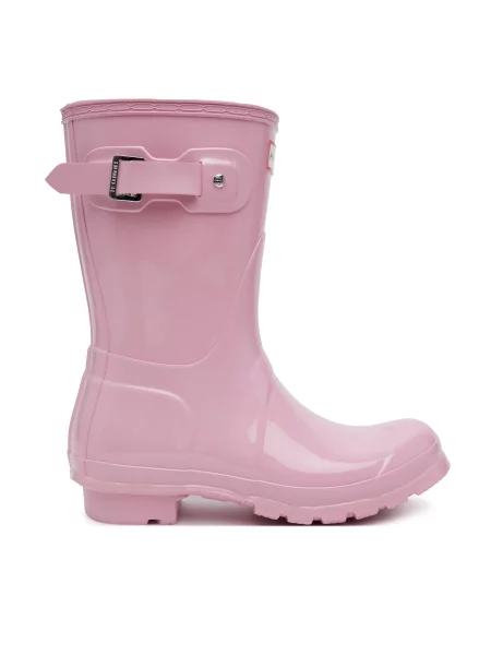 Резиновые сапоги Hunter розовые