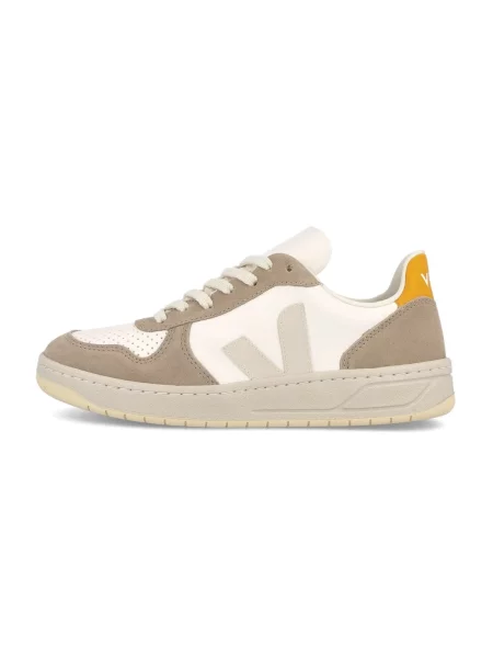 Sneakersy Veja V-10 skórzane beżowe