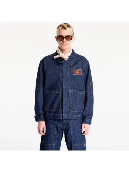 Jachetă Dickies M X Hoodie Denim Jacket Blue XL albastru