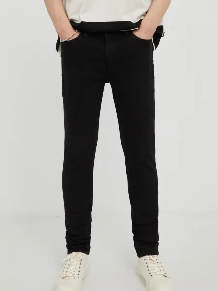 LEVI'S Jeans SKINNY denim negru