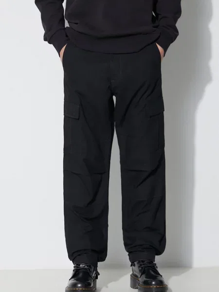 Παντελόνι Carhartt WIP μαύρο