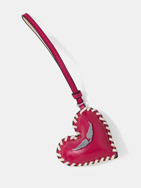 Zadig & Voltaire Obesek za ključe / fuksija bež