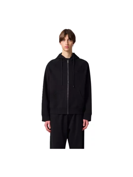 Bluza z kapturem Msgm z kapturem czarna