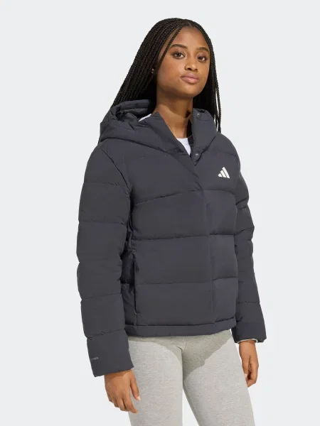 ADIDAS SPORTSWEAR Geacă outdoor Helionic / alb negru