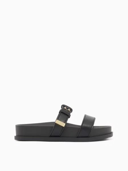 Шлепанцы Armani Exchange черные